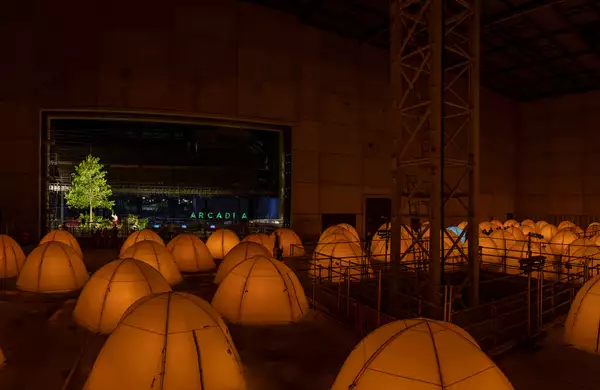 A production photo of Arcadia at The Factory at MIF21