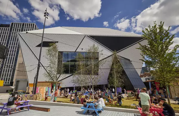 Image of Aviva Studios from Festival Square