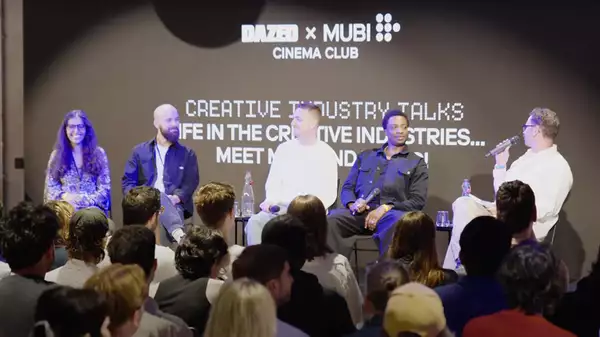 Life in the Creative Industries panel at MUBI Fest Manchester